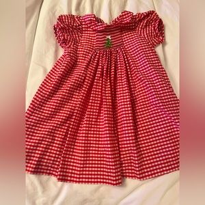 Southern Sunshine Smocked Christmas Dress